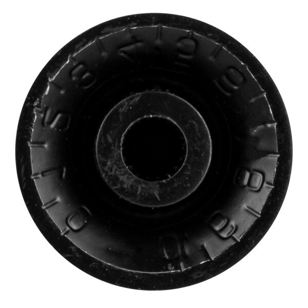 Main product image for Guitar Knob Speed/Bell Type Black 240-2238